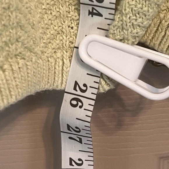 Christopher & Banks Soft Celery GreenV-Neck Sweater - Picture 6 of 8